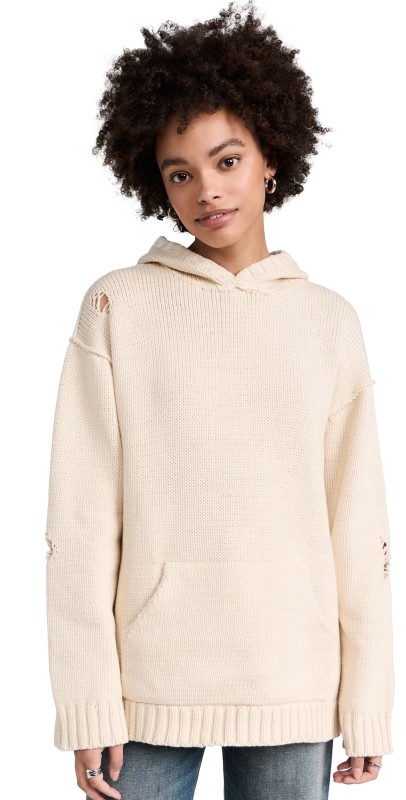 NSF Marley Hooded Sweater Bone