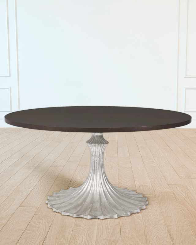 60" Walnut Top Dining Tab