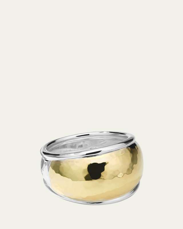 Hammered Dome Ring in Chimera