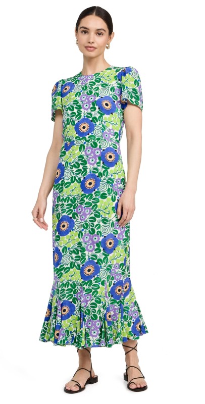 RHODE Lulani Dress Wisteria Aura Blossom