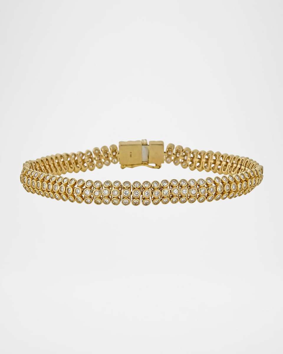 Lattice Tennis Bracelet