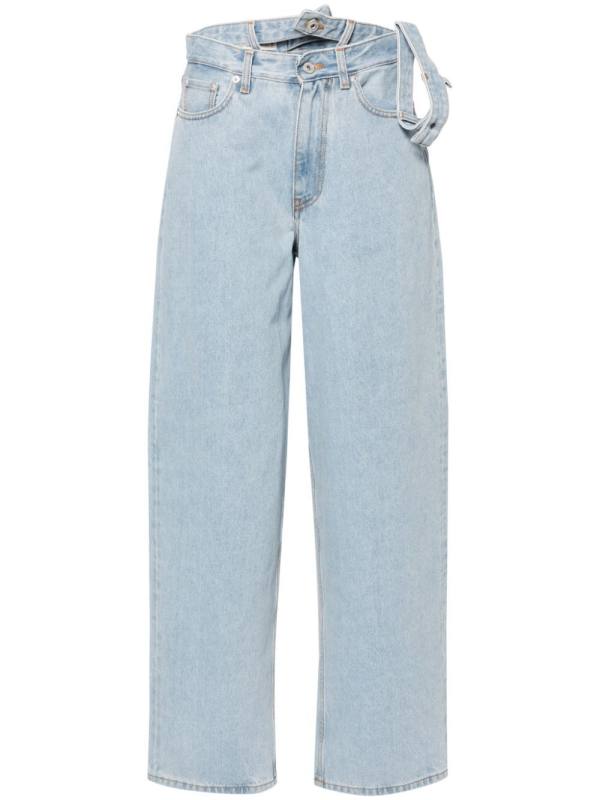 Evergreen wide-leg jeans
