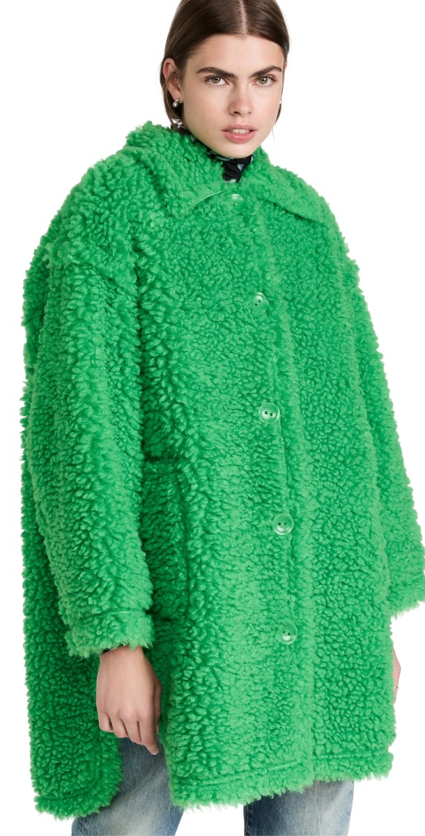 STAND STUDIO Gwen Coat Green