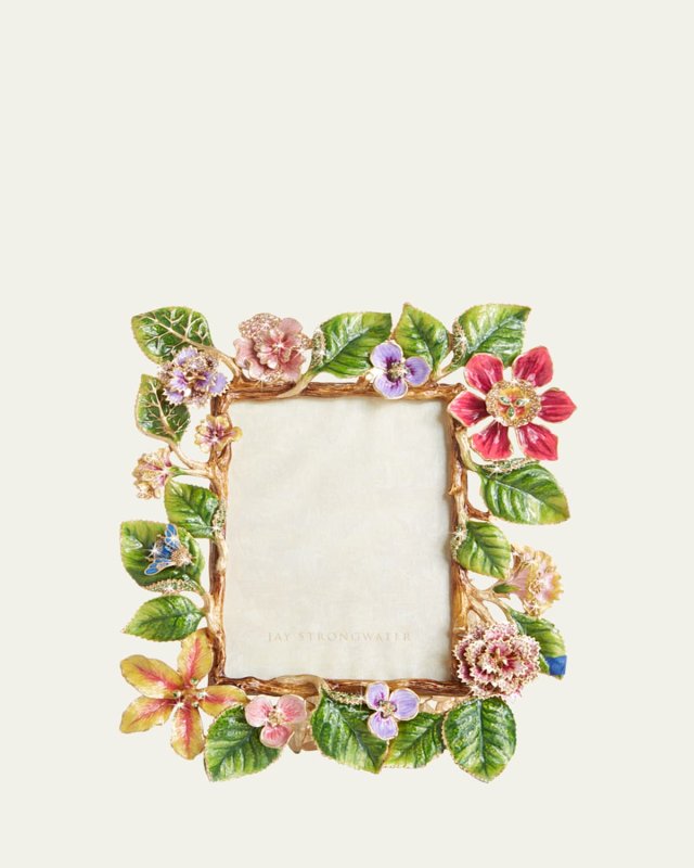 Dutch Floral Frame, 5" x 7"