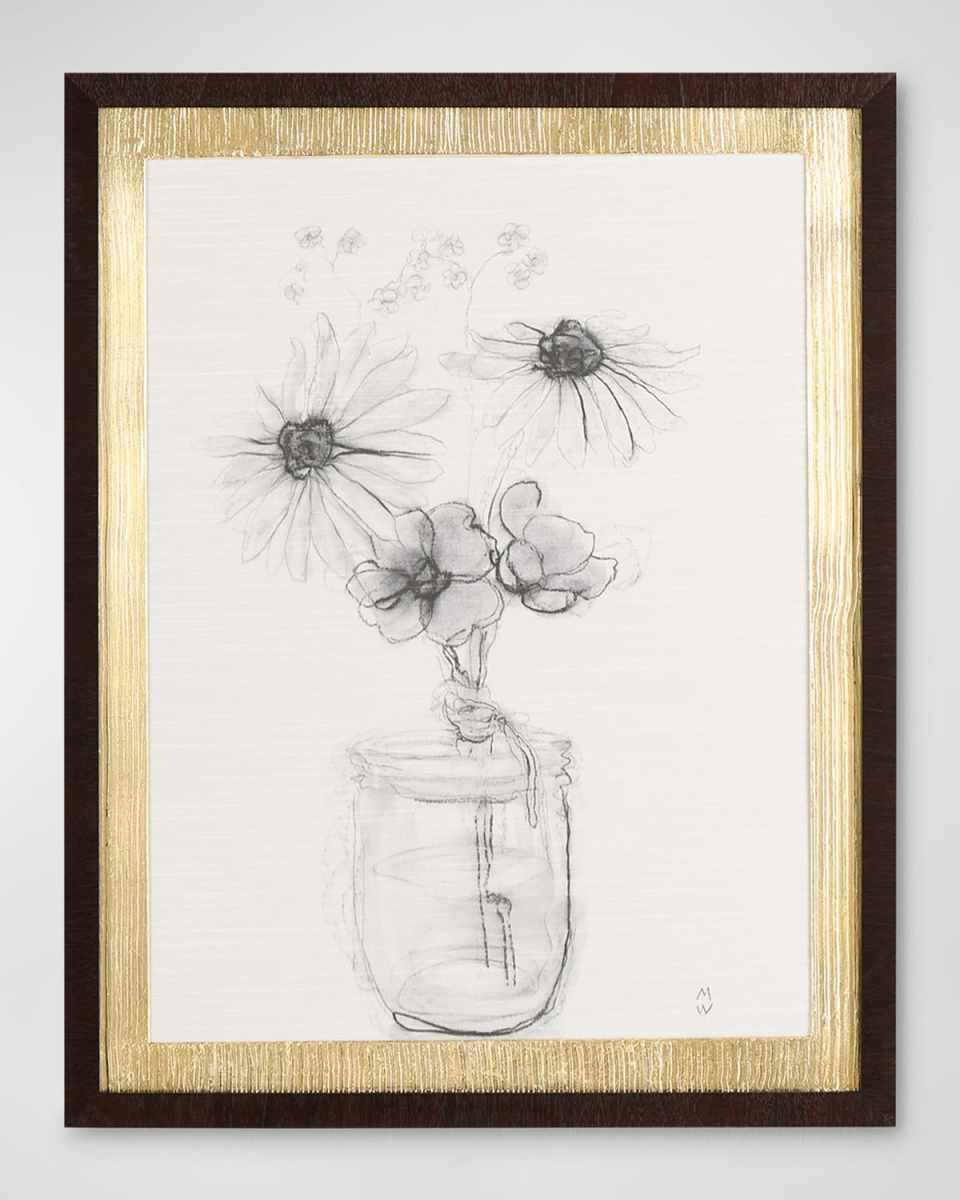 "Flourish" Framed Giclee by Manny Woodard