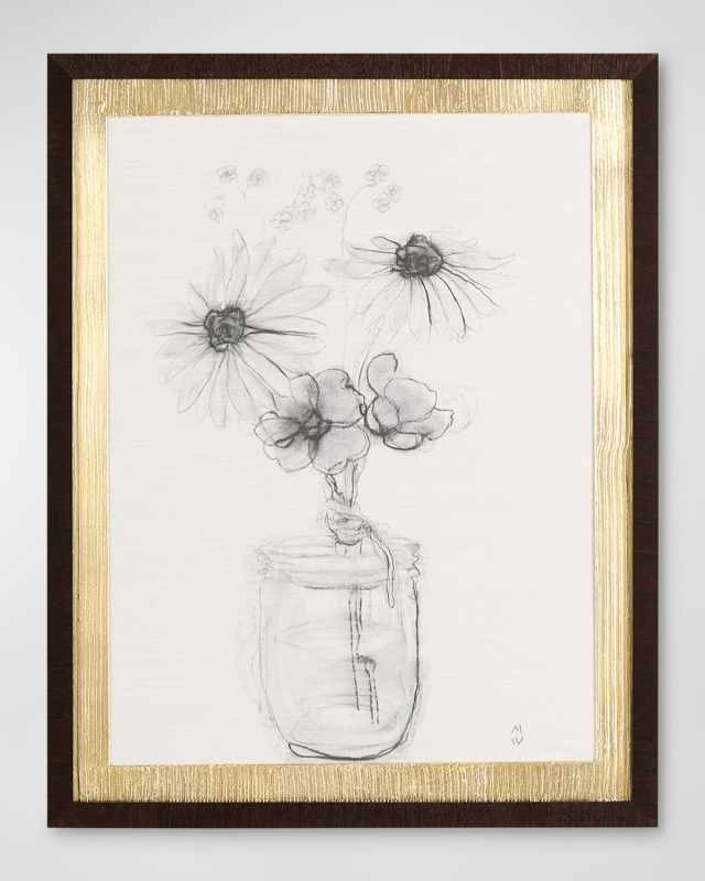 "Flourish" Framed Giclee by Manny Woodard