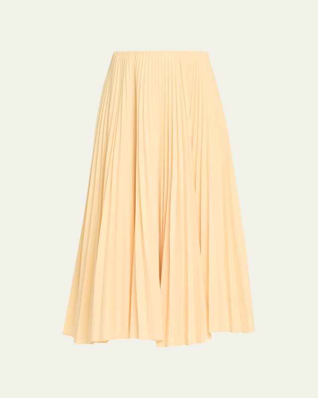 Tatum Pleated Midi Skirt