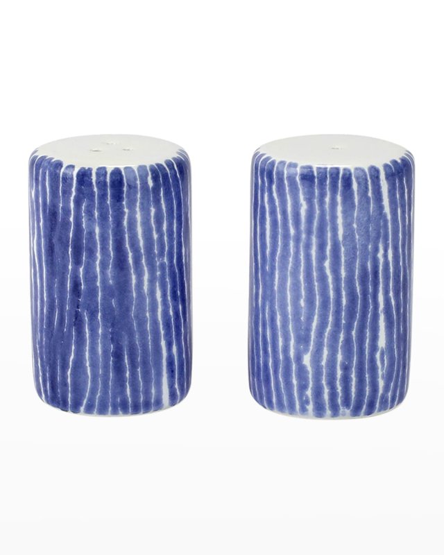 Santorini Stripe Salt & Pepper Set