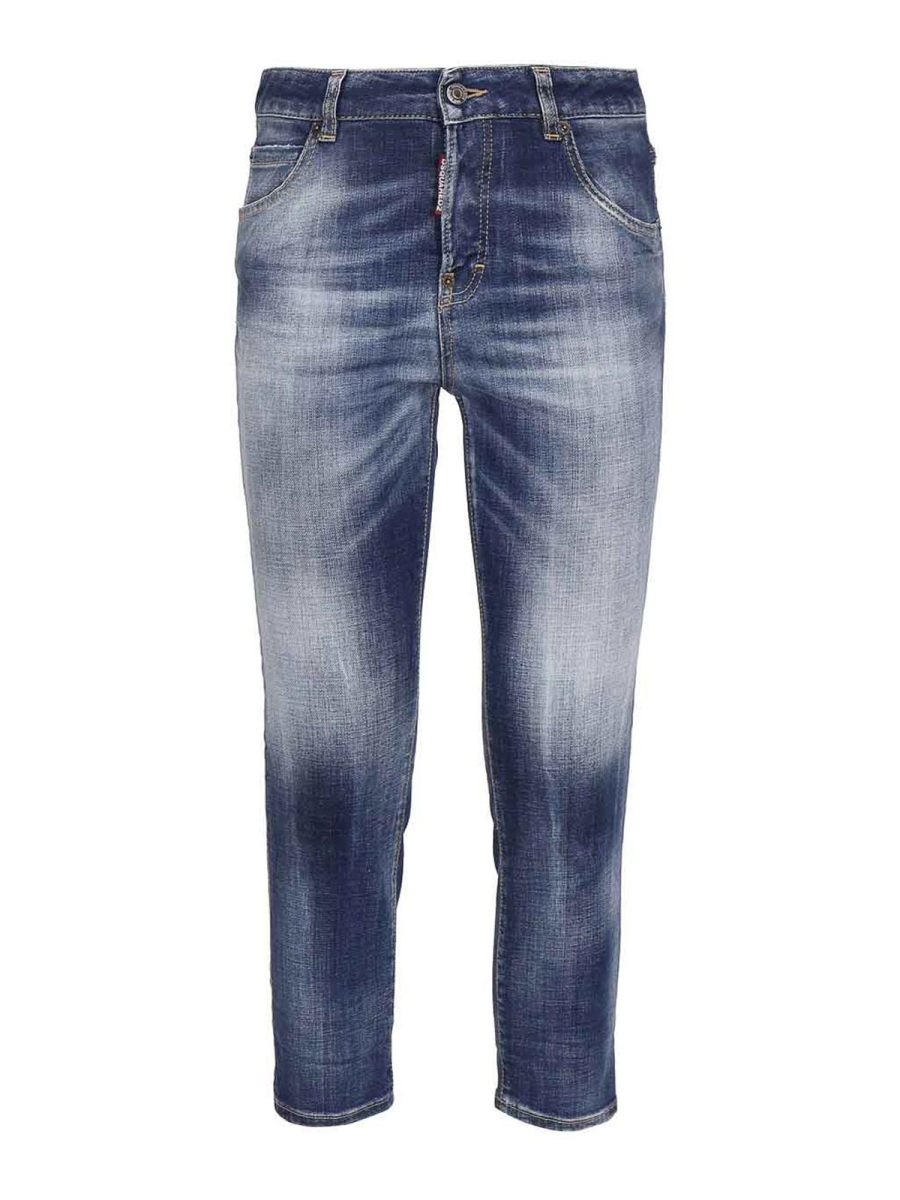 Dsquared2 Jean Bootcut - Bleu