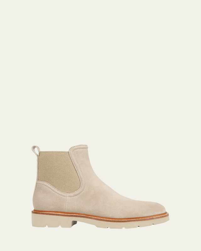 Rue Suede Chelsea Ankle Boots