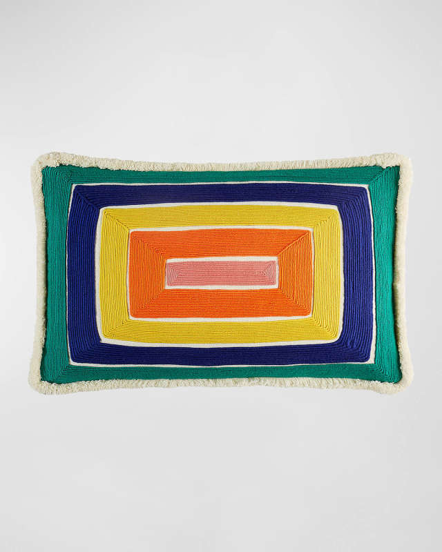 Scala Corded Rectangle Pillow, 12" x 20"