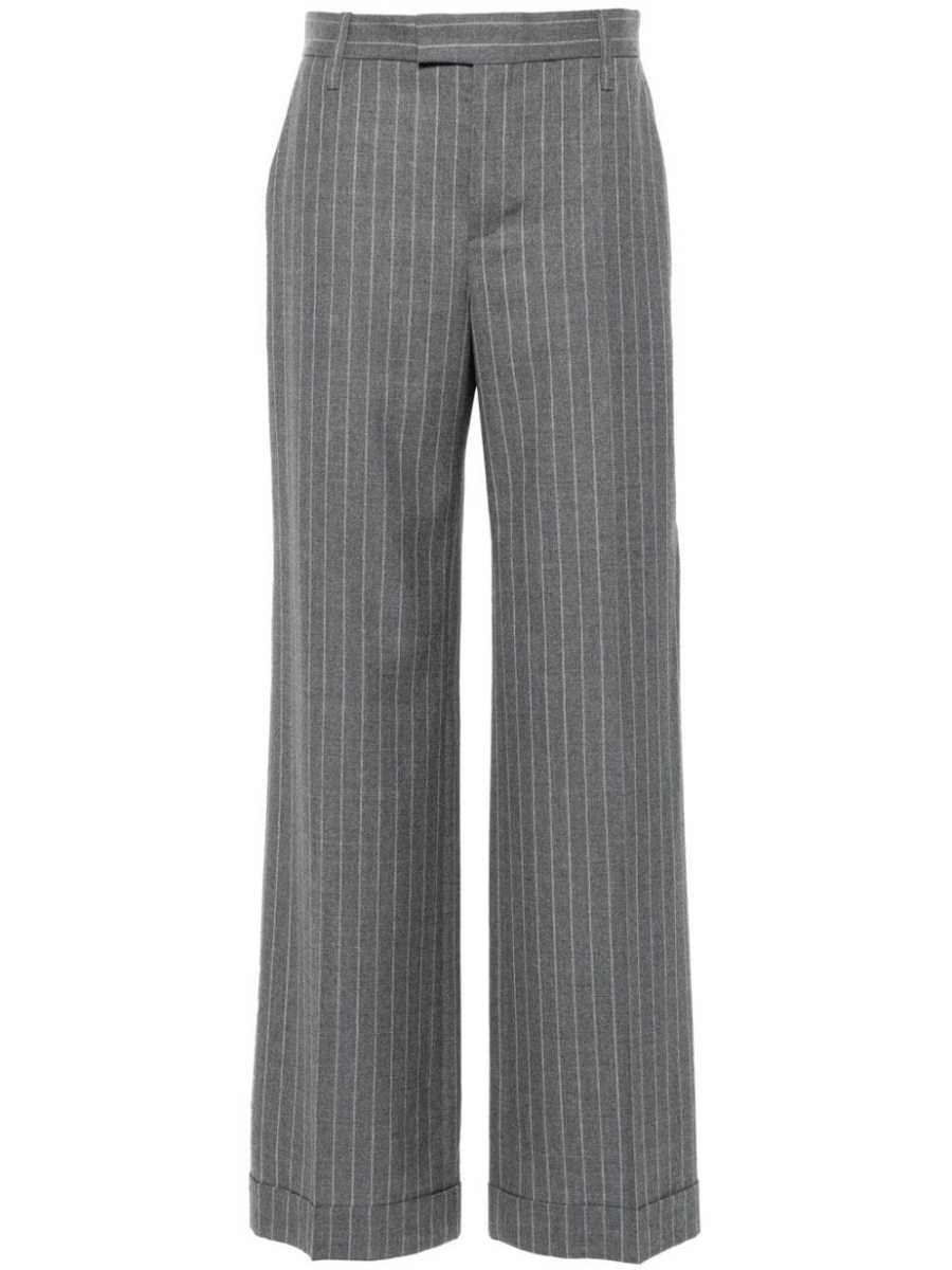 striped tailored trousers