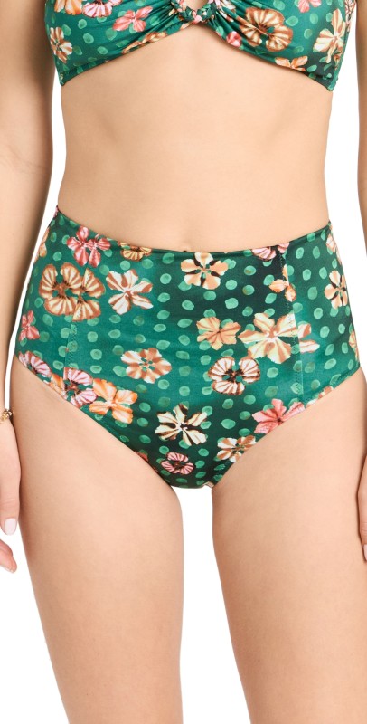 Ulla Johnson Zahara Bikini Bottoms Veridian