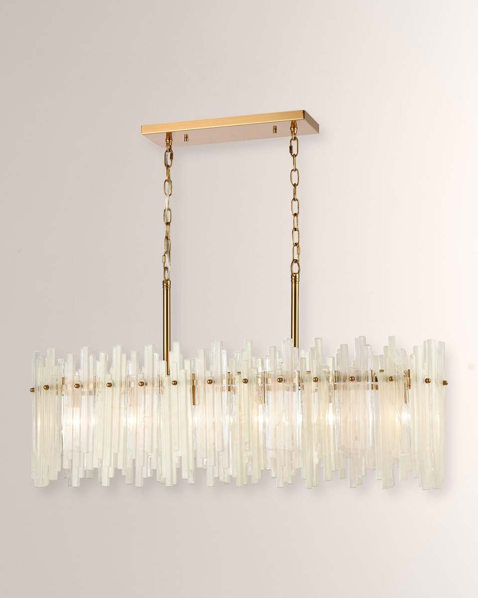 Brinicle 6-Light Linear Chandelier