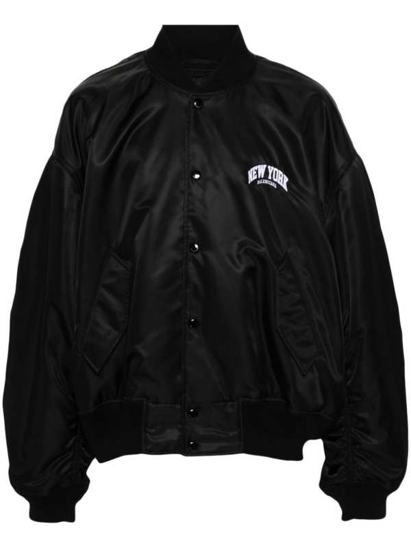 New York-embroidery bomber jacket