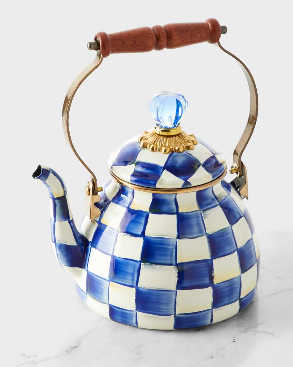 Royal Check 2-Qt. Tea Kettle