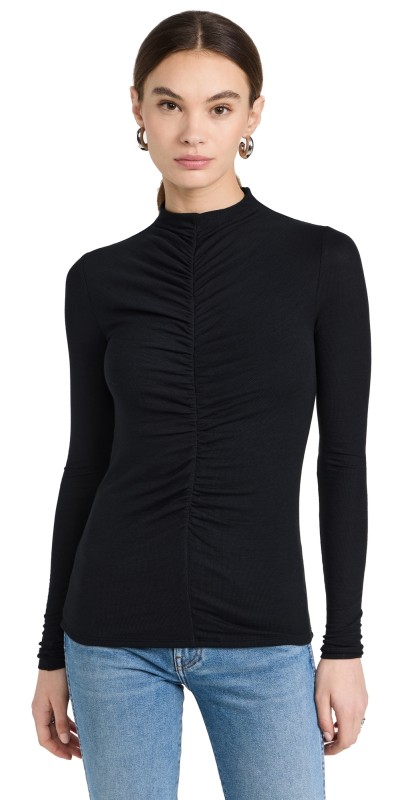 Veronica Beard Jean Theresa Turtleneck White