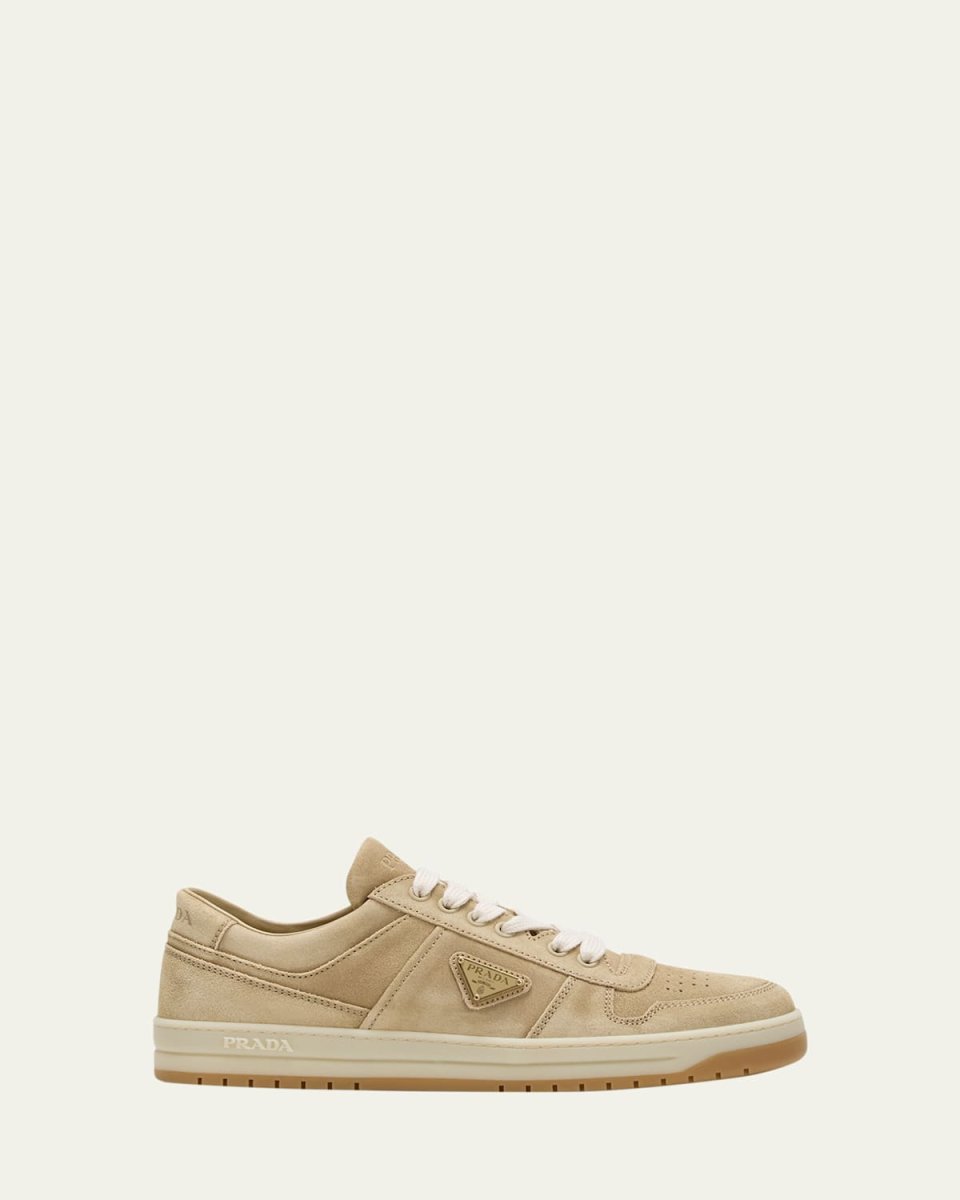 Downtown Suede Low-Top Sneakers
