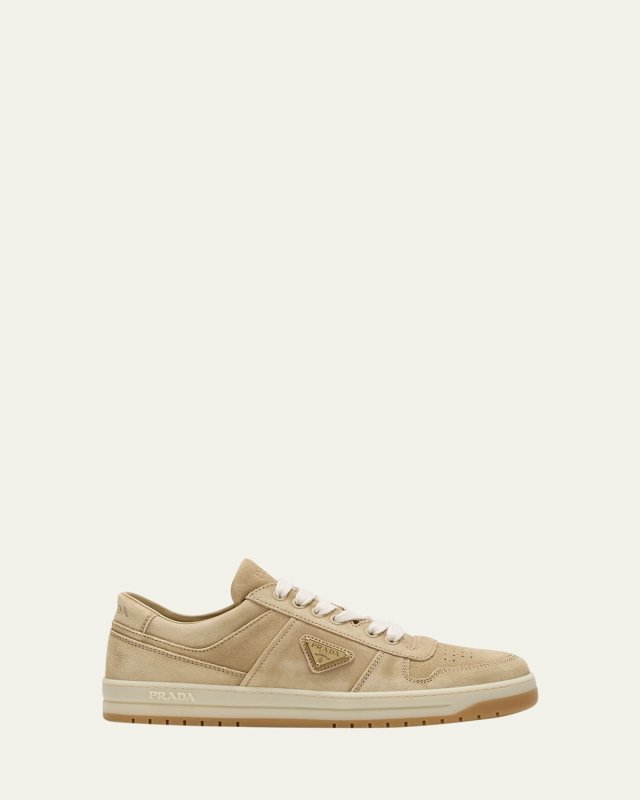 Downtown Suede Low-Top Sneakers