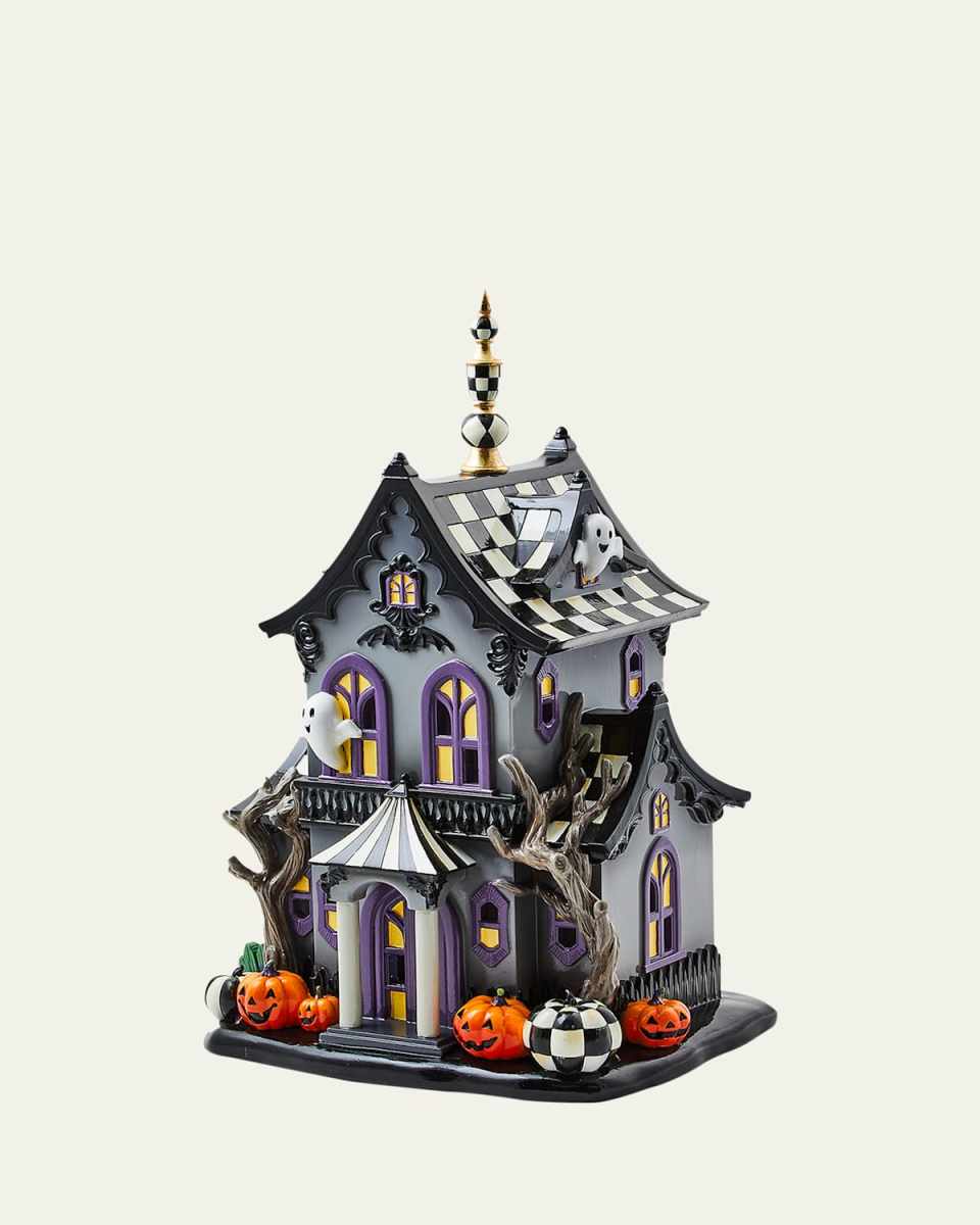 Halloween Illuminated Music Haunted House