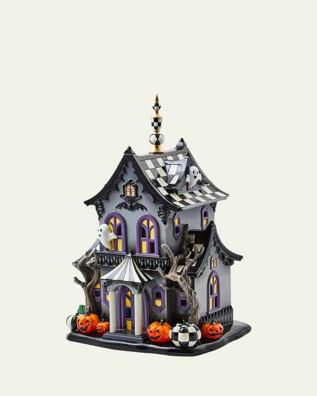 Halloween Illuminated Music Haunted House