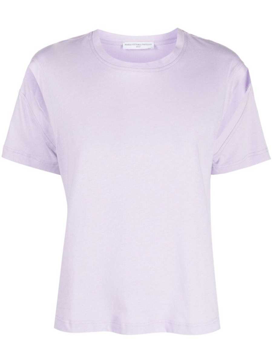 cut-out cotton T-shirt