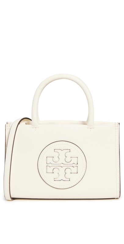 Tory Burch Ella Bio Mini Tote Warm Whit