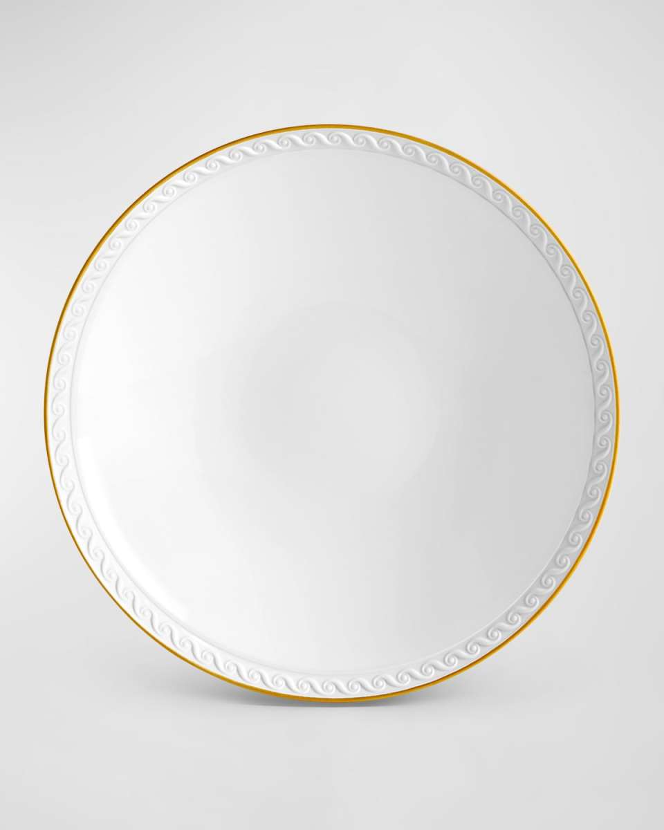 Neptune 24K Gold-Rimmed Soup Plate