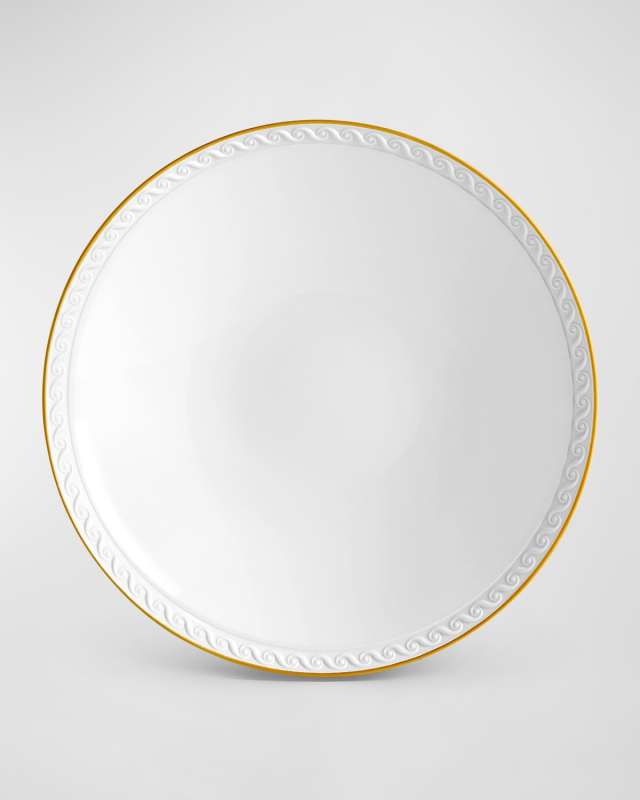 Neptune 24K Gold-Rimmed Soup Plate