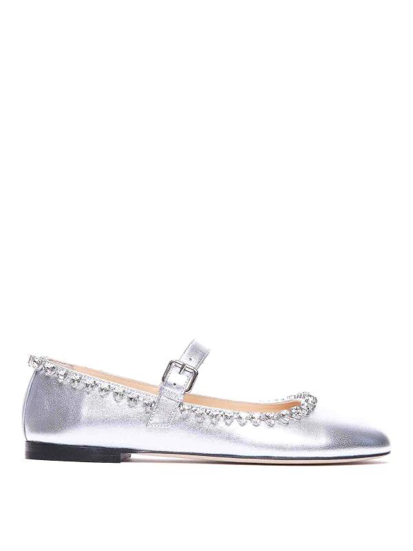 Mach & Mach Ballerines - Argent