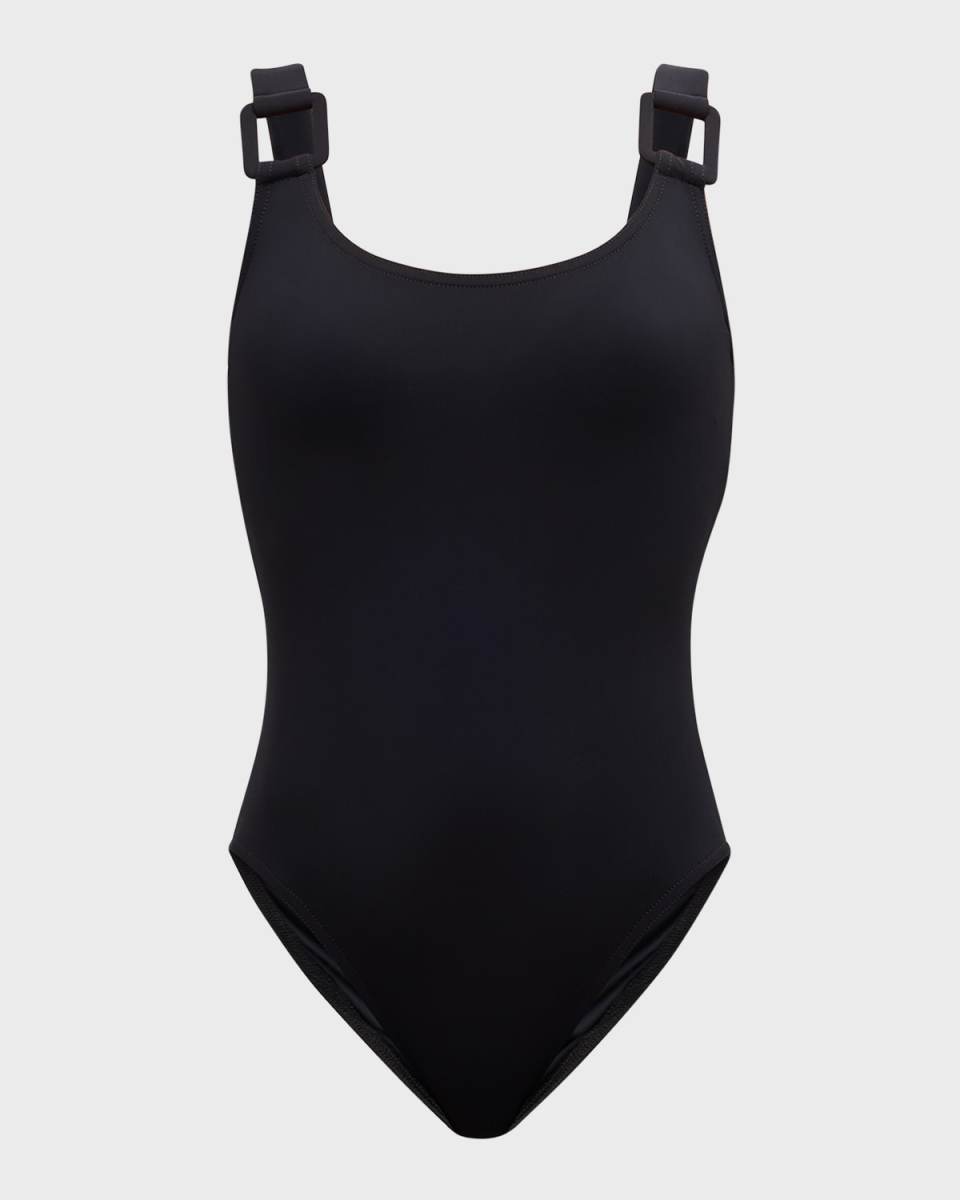 Juni Round-Neck Silent Underwire One-Piece Swimsuit