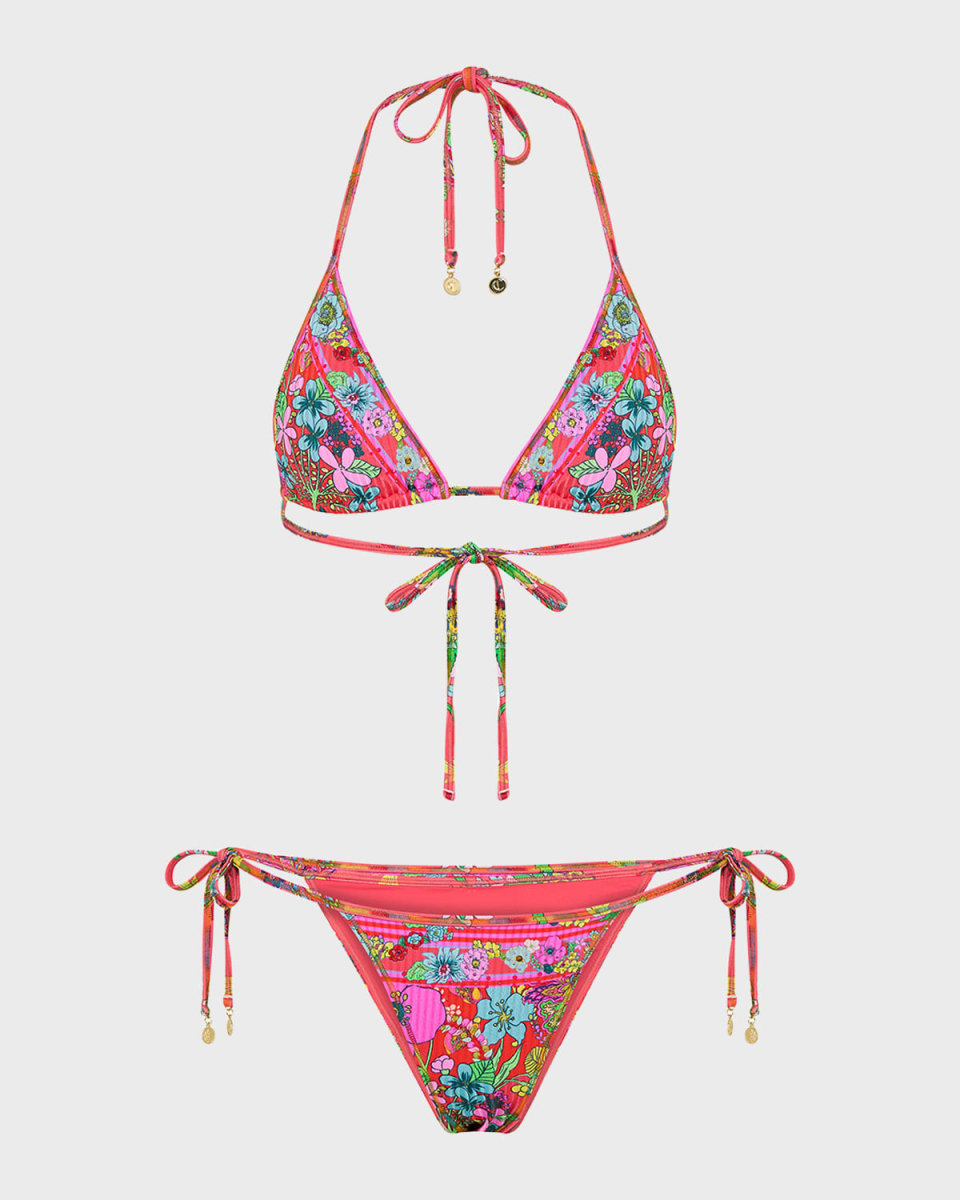 Windmills and Wildflowers Two-Piece Swimsuit