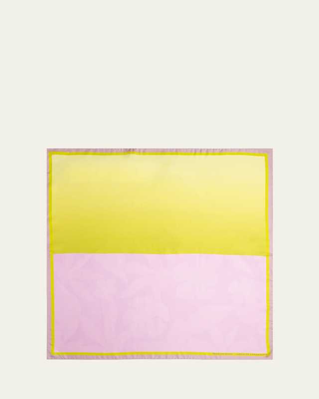 Jardin De L'Orangerie Silk Foulard