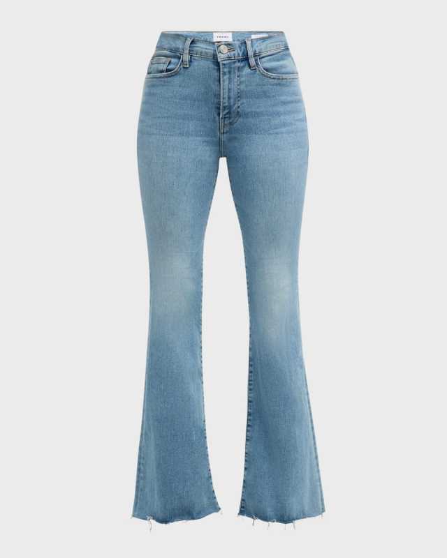 Le Easy Flare Raw After Jeans