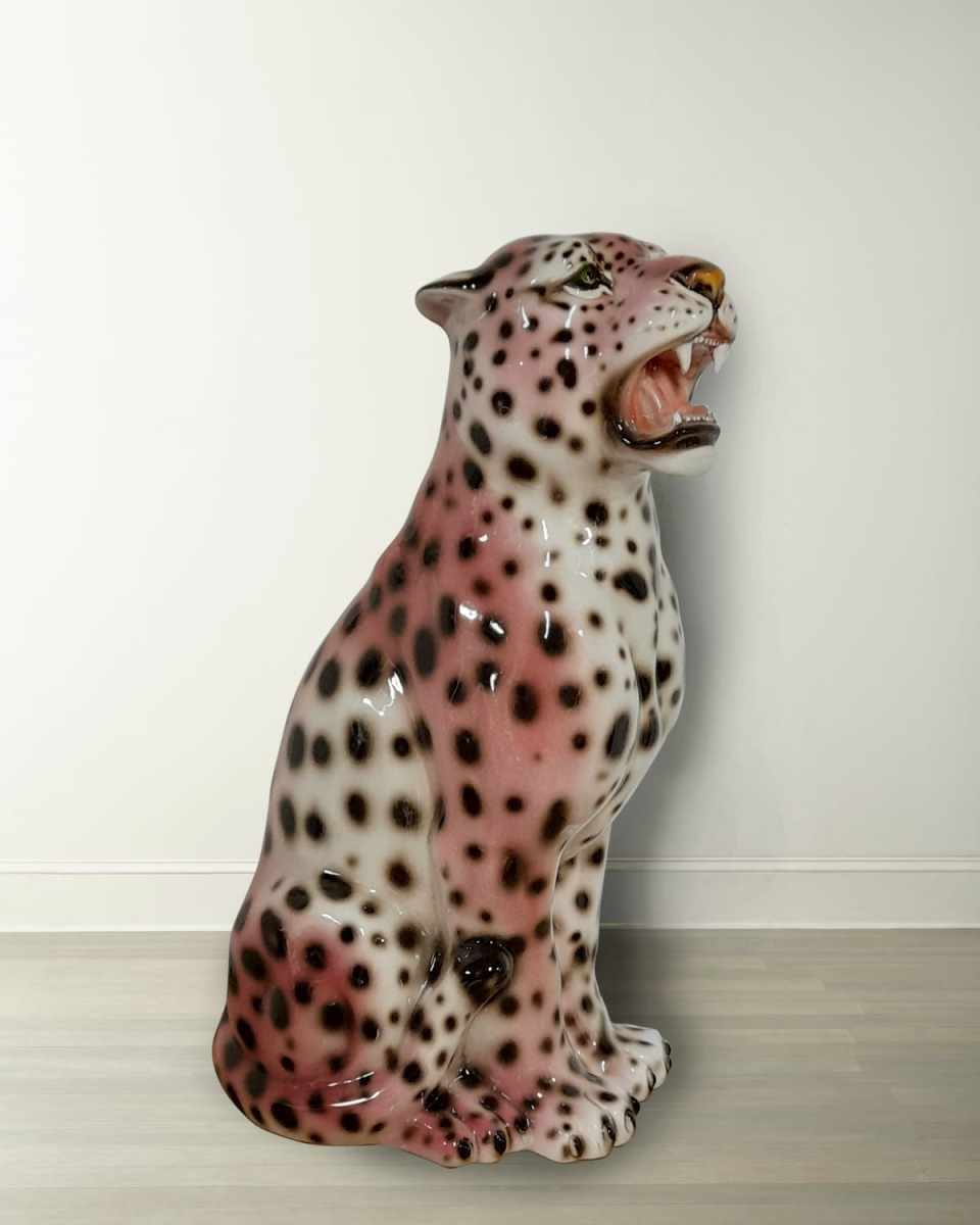 The Jungle Handpainted Ceramic Sculpture