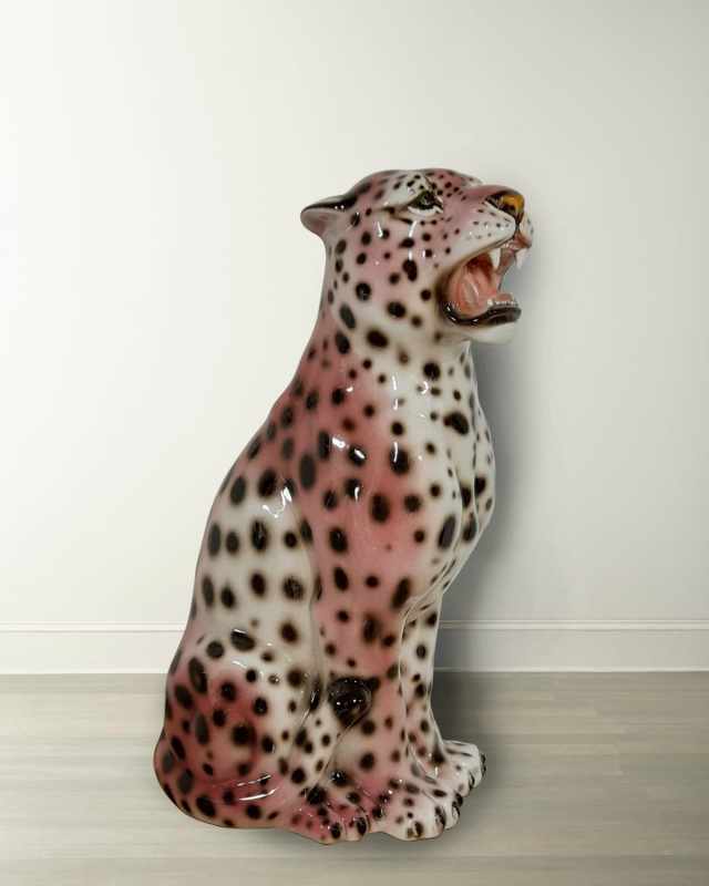 The Jungle Handpainted Ceramic Sculpture