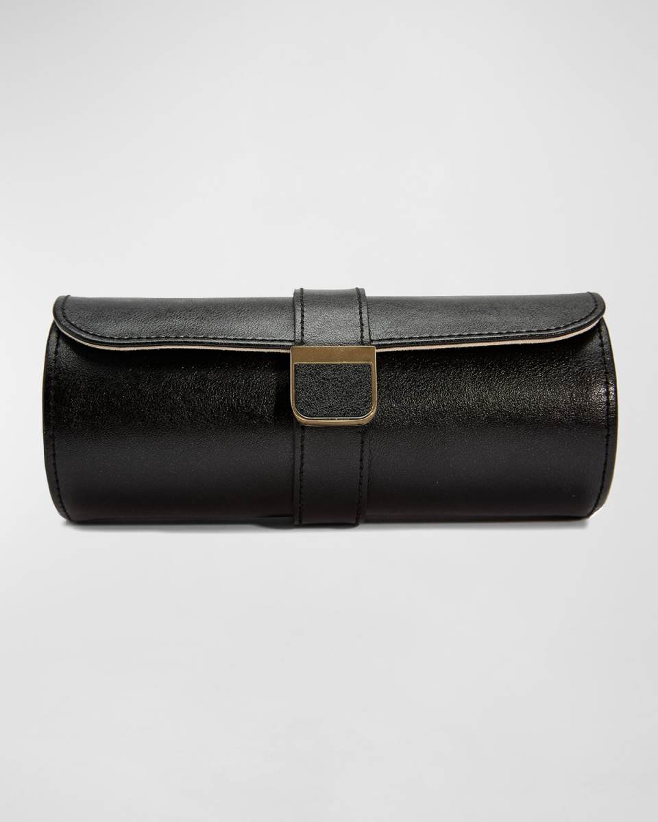 Palermo Double Watch Roll & Jewelry Pouch