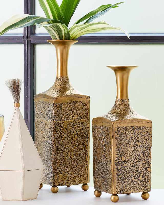 Aluminum Bottle Vase - Large