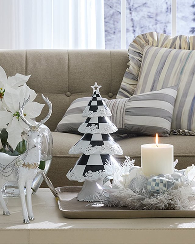 Courtly Illuminated Porcelain Tree
