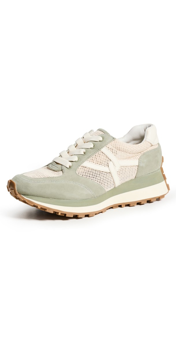 Veronica Beard Valentina Sneakers Coco Sage