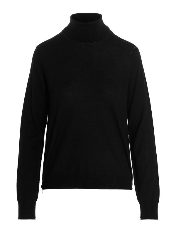 Maison Margiela Pull Col Roulé - Noir