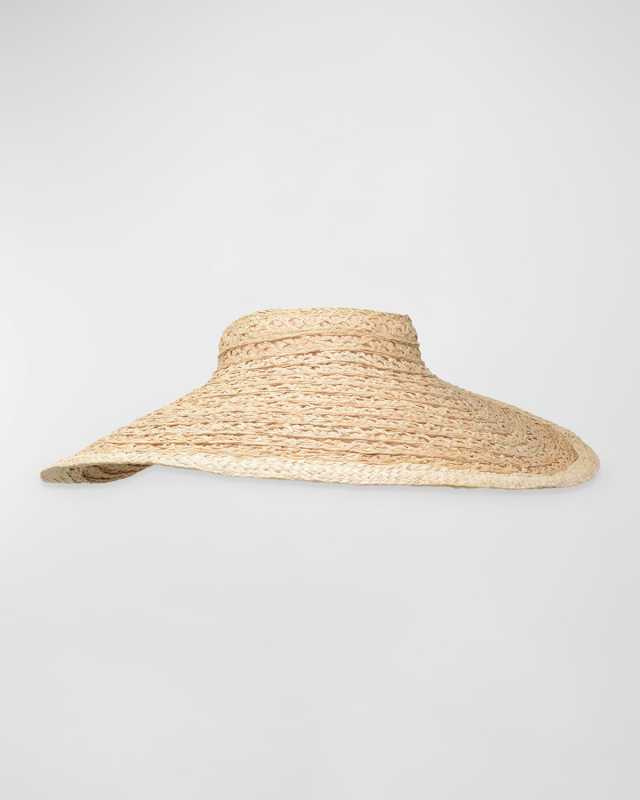 Margot Straw Visor