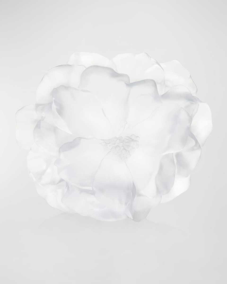 Camelia Large White Vase