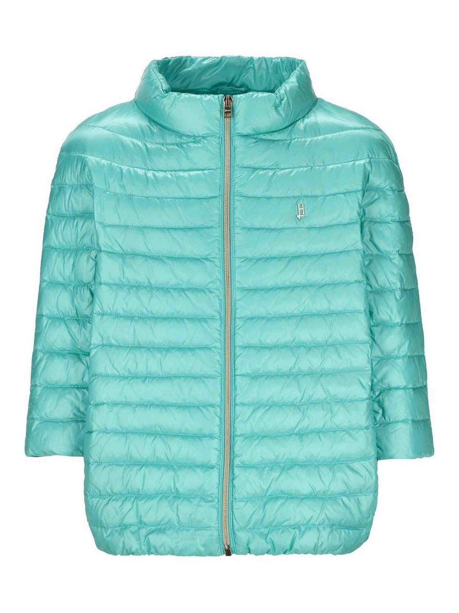 Herno Blouson Rembourré - Bleu Clair