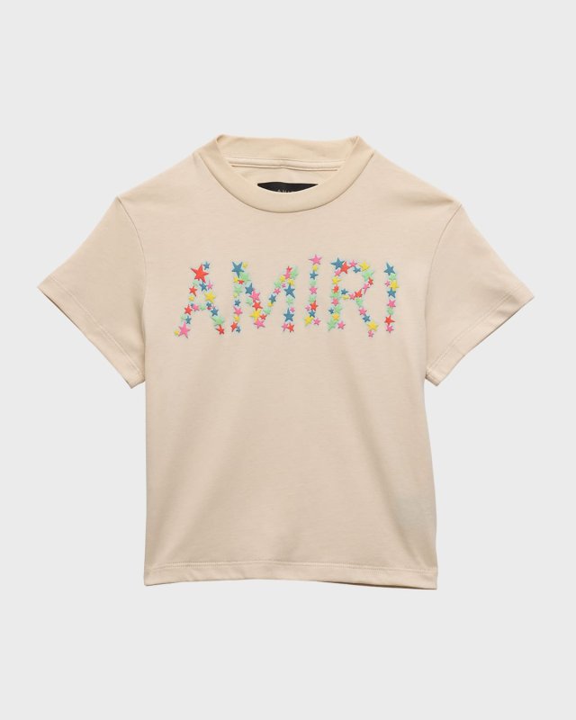 Boy's Star Logo-Print T-Shirt, Size 4-12