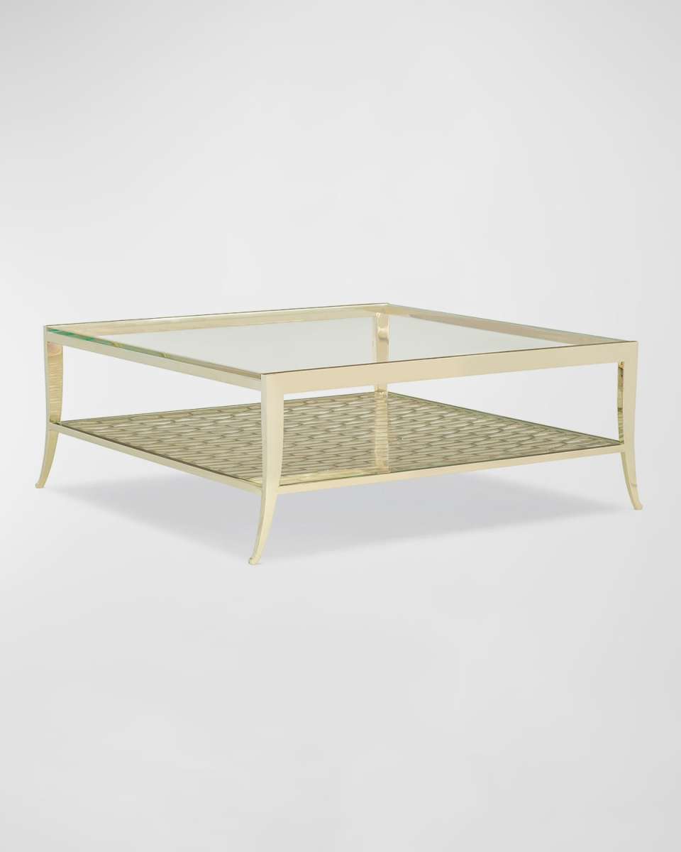 Pattern Recognition Cocktail Table