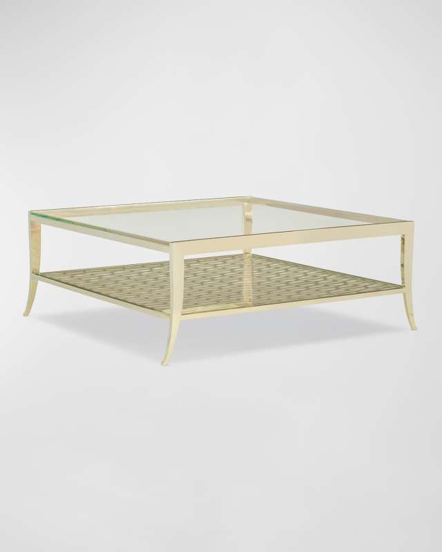 Pattern Recognition Cocktail Table