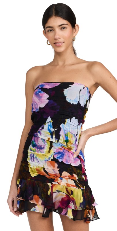 ROCOCO SAND Short Dress Black