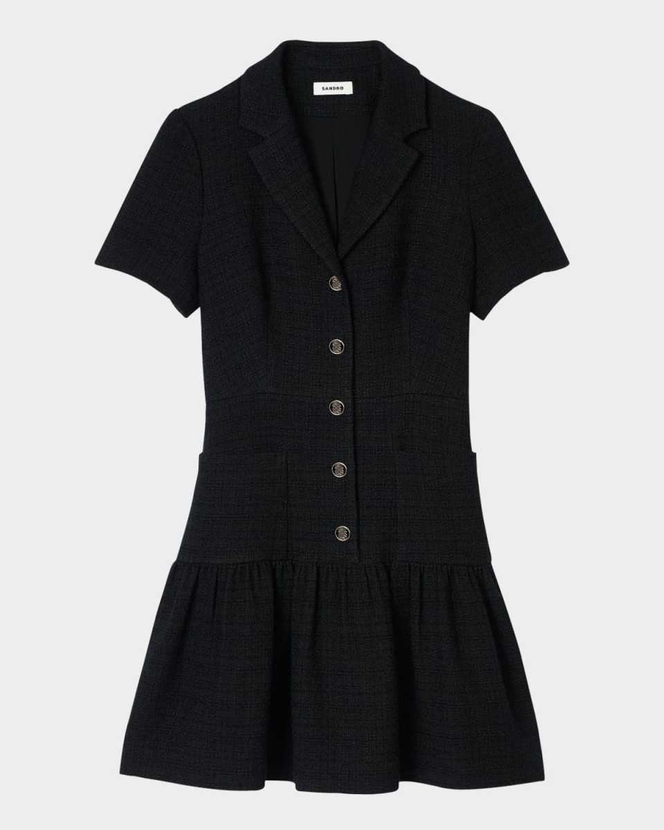 Raphaelle Tweed Mini Dress