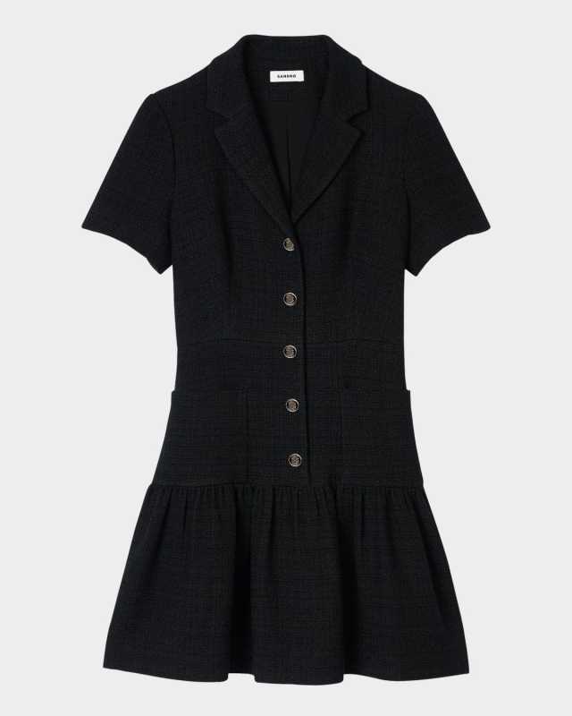 Raphaelle Tweed Mini Dress